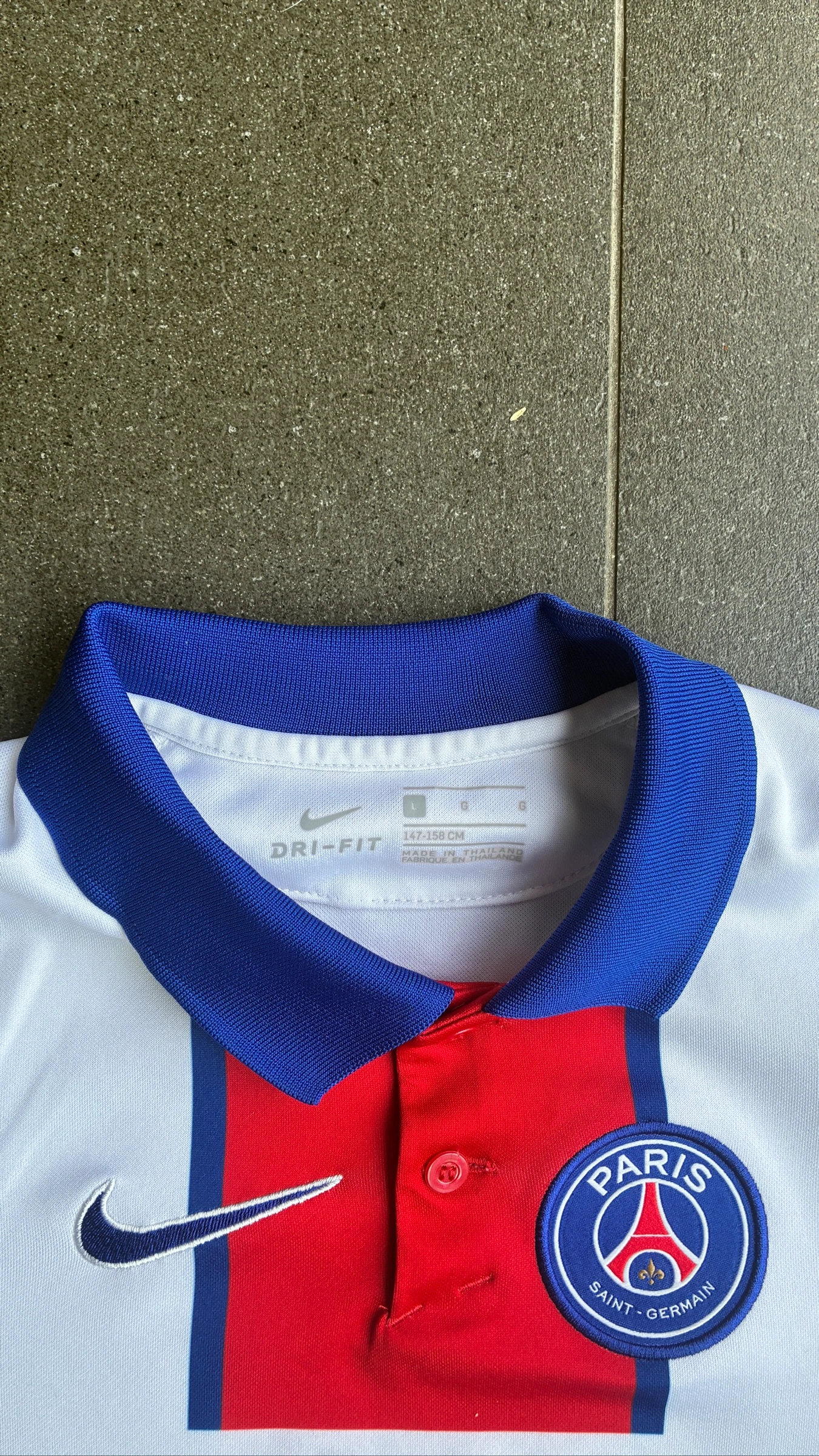 Camisa PSG – Tamanho G infantil (PP adulto) – photo 5